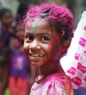 Girl at festival